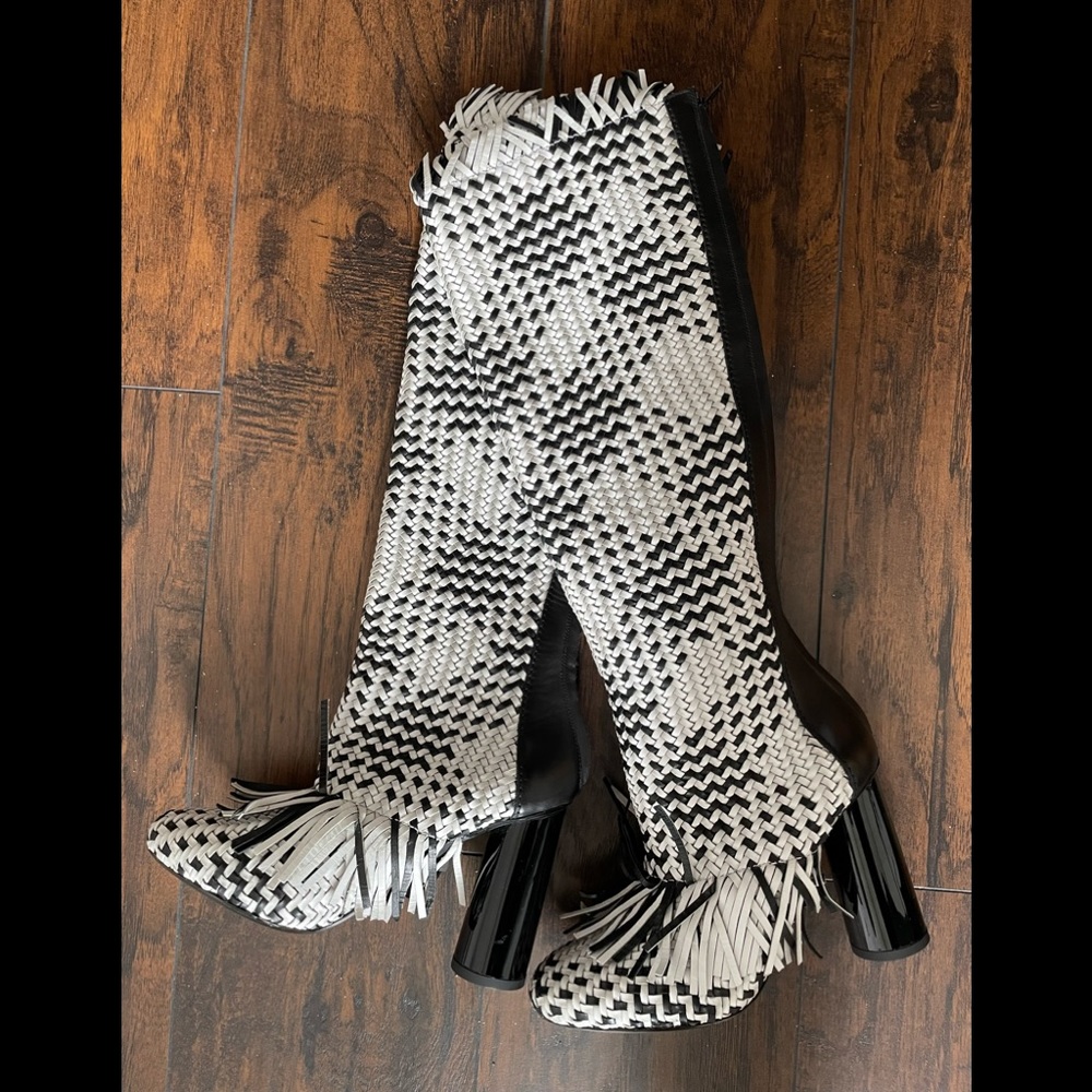 Proenza Schouler Tall Weave Boots VERY HARD TO FIND, NO COMPS!